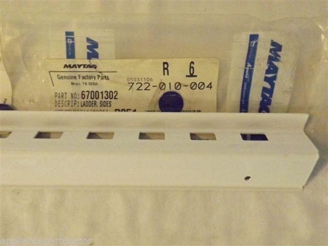 KENMORE JENN AIR REFRIGERATOR 67001302 Ladder, Sides NEW IN BOX KENMORE JENN AIR REFRIGERATOR 67001302 Ladder, Sides NEW IN BOX